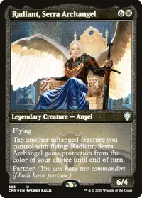 Radiant, Serra Archangel (Etched Foil)